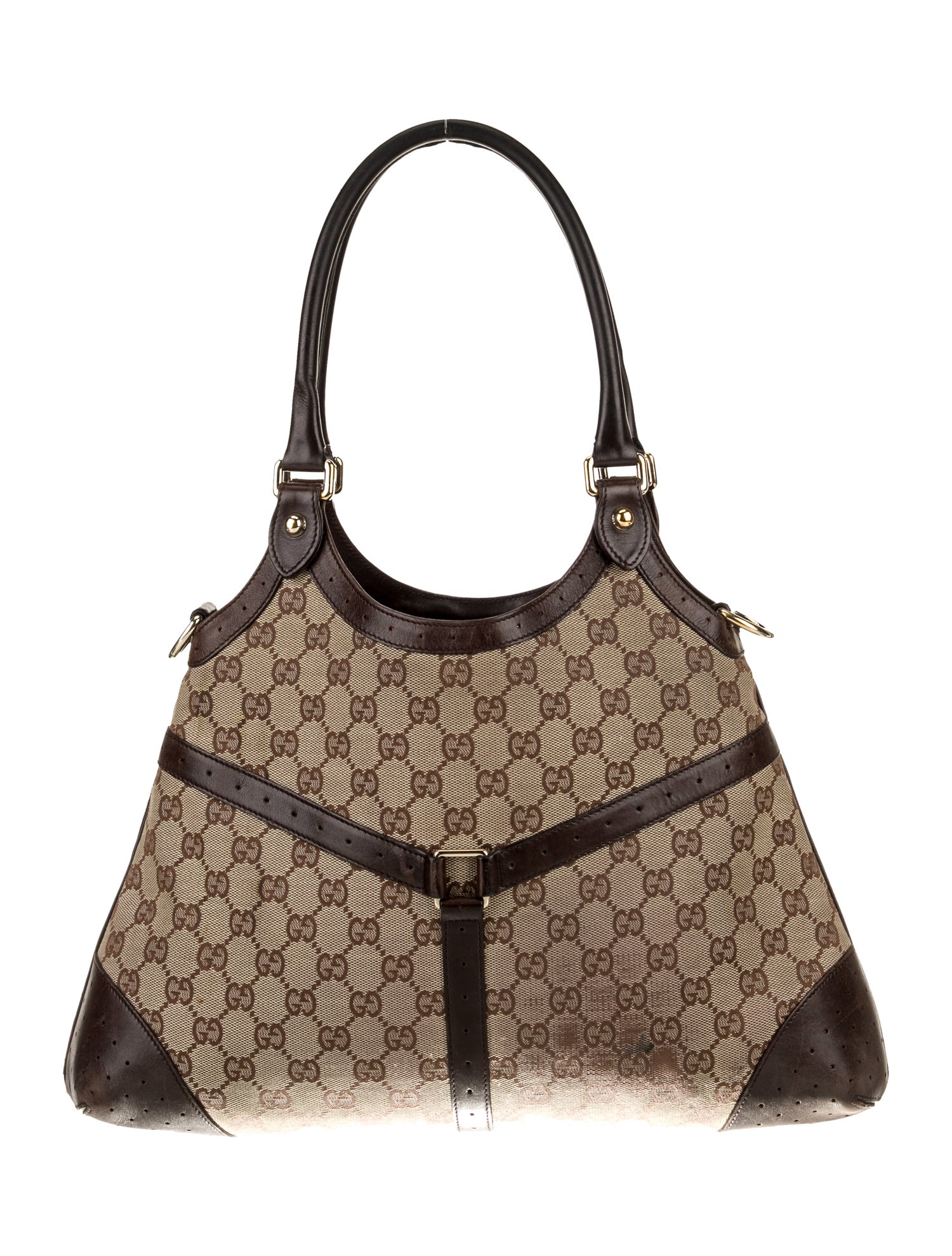 Gucci GG Canvas Interlocking G Reins